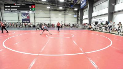 126 lbs Consi Of 64 #2 - Derek Marcolini, MA vs Micah Swiger, AL