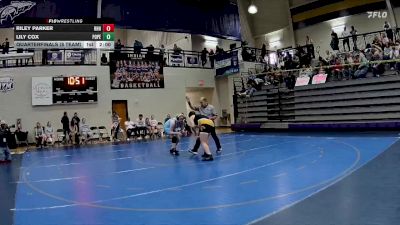 235 lbs Quarterfinals (8 Team) - Lily Cox, Pope vs Riley Parker, Richmond Hill HS