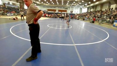 172 lbs Round 2 (3 Team) - Khasar Tulga, Gouverneur Sr HS vs Christian Hockx, Saugerties Sr HS