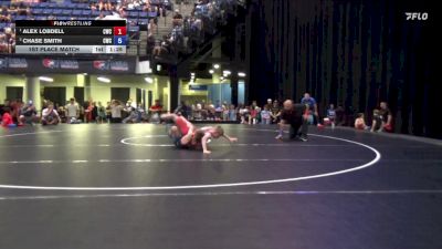 84 lbs 1st Place Match - Alex Lobdell, Cowboy Wrestling Club vs Chase Smith, Cleveland Wrestling Club