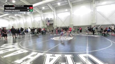 83 lbs Cons. Round 4 - Jace Sharp, Uintah Wrestling vs Dresden DelSarto, Relentless Wrestling