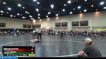 55 lbs Finals (2 Team) - Jaxon Martin, Alabama Elite vs Brayton Foster, Iowa Black