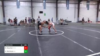 145 lbs Prelims - Bryce Goucher, Prodigy WC vs Sergio Montoya, Red Wave