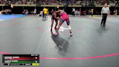 190-4A/3A Quarterfinal - Dominic Queen, North Point vs Darius Evans, Franklin