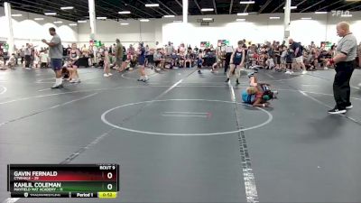 80 lbs Round 3 (6 Team) - Gavin Fernald, CTWHALE vs Kahlil Coleman, Mayfield Mat Academy