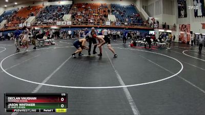 175 lbs Quarterfinal - Jason Whitaker, St. Mary`s Ryken vs Declan Vaughan, McDonogh School