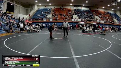 215 lbs Quarterfinal - Kylan Burrell, St. Mary`s Ryken vs Josiah Williamson, Archbishop Curley