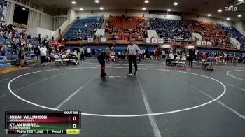 215 lbs Quarterfinal - Kylan Burrell, St. Mary`s Ryken vs Josiah Williamson, Archbishop Curley