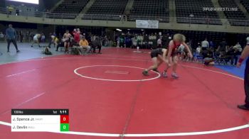 130 lbs 3rd Place - Johnny Spence Jr., Marydei vs Jamison Devlin, Mullica Hill