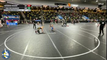 165 lbs Cons. Round 2 - Treyton Magness, Creighton Preparatory School vs Shannon Hughes, Bettendorf