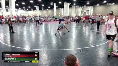 126 lbs Placement (16 Team) - Emmitt Newton, Iowa Black vs Dylan Roth, Team STL Black