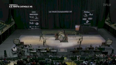 E.D. White Catholic HS "Thibodaux LA" at 2026 WGI Percussion/Winds World Championships