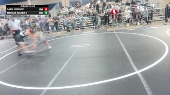 106 lbs Quarterfinal - Danil Litvinov, Savage House WC vs Thomas Juarez II, Southbay Hulks WC