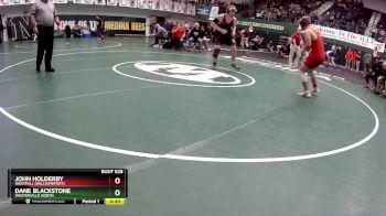 190 lbs Cons. Round 2 - Dane Blackstone, Westerville North vs John Holderby, Westfall (Williamsport)