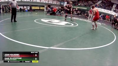 190 lbs Cons. Round 2 - Dane Blackstone, Westerville North vs John Holderby, Westfall (Williamsport)