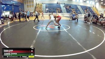 106 lbs Round 1 (8 Team) - Evan Cope, Bandits WC vs Gabriel Ramos, Avalon WV