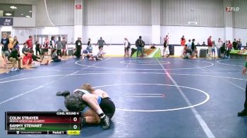 119 lbs Cons. Round 4 - Colin Strayer, Region Wrestling Academy vs Sammy Stewart, Unattached