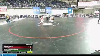 1 lbs Cons. Round 2 - Peyton Rihtarich, Granite Falls vs Asa Hamer, Castle Rock