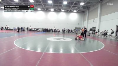 152 lbs Consi Of 16 #2 - Blake Ramaeker, MT vs William Buckley, FL