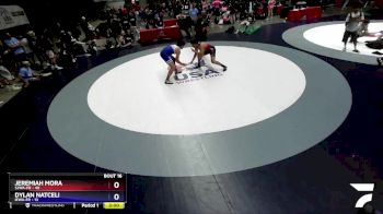 215 lbs Round 2 (16 Team) - Jeremiah Mora, SJWA-FR vs Dylan Natceli, IEWA-FR