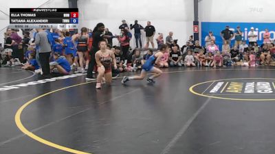 46 lbs Rr Rnd 1 - Ella Thomas, Ohio Goons - W vs Tatiana Alexander, Team Worldwide - W