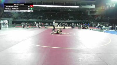 106 lbs Cons. Semi - Alex Portugal, Elk Grove vs Isreal Trujillo, Yuba City