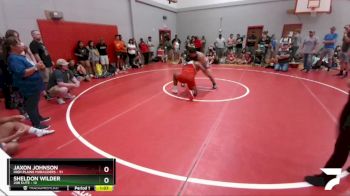 205 lbs Round 5 (6 Team) - Sheldon Wilder, 208 Elite vs Jaxon Johnson, High Plains Marauders