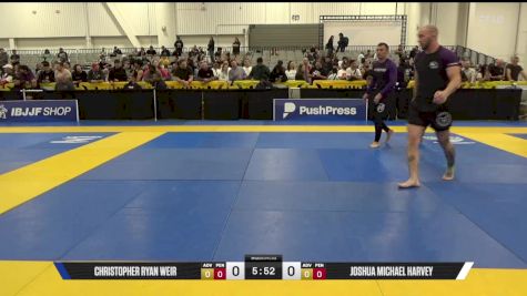 Christopher Ryan Weir vs Joshua Michael Harvey 2025 World IBJJF Jiu-Jitsu No-Gi Championship