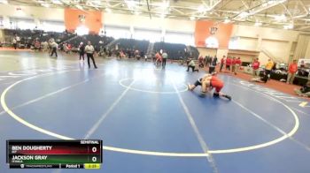 174 lbs Semifinal - Jackson Gray, Ithaca vs Ben Dougherty, RIT