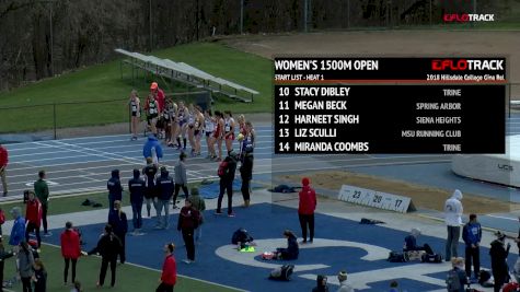Women’s 1500m Open, Heat 1