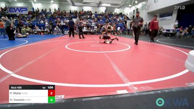 58 lbs Final - Parker Mabe, Hilldale Youth Wrestling Club vs Otto Vuocolo, HURRICANE WRESTLING ACADEMY