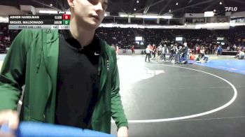 165 lbs Champ. Round 1 - Asher Haselman, Eastlake vs Miguel Maldonado, Anacortes