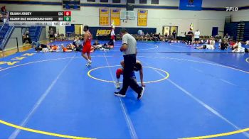 197 lbs Round 3 (6 Team) - Elizer (Eli) Bojorquez-Soto, Northeast Oklahoma vs Elijah Josey, Clackamas Community College