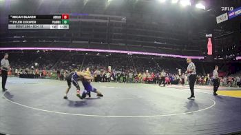 D2-113 lbs Semifinal - Micah Blaker, Adrian vs Tyler Cooper, Plainwell