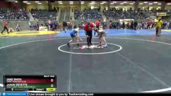 82 lbs Cons. Round 4 - Jaxon Devette, Eagle Point Youth Wrestling Cl vs Jake Smith, Sweet Home Mat Club