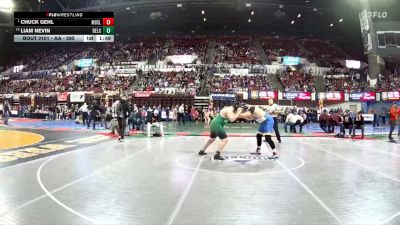 AA - 285 lbs Champ. Round 1 - Chuck Gehl, Missoula Big Sky / Loyola Sacred Heart vs Liam Nevin, Belgrade
