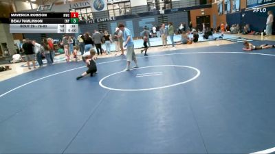 76-80 lbs Round 1 - Maverick Robison, Morgan Wrestling Club vs Beau Tomlinson, Empire