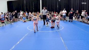 52 lbs Round 1 (4 Team) - Colton Clark, U2 The Revolution vs Vincent Padilla, Mat Assassins