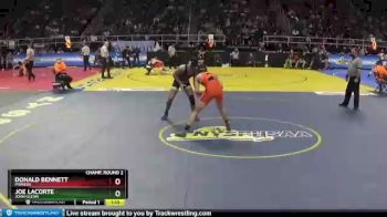 II-160 lbs Champ. Round 2 - Joe Lacorte, John Glenn vs Donald Bennett, Pioneer