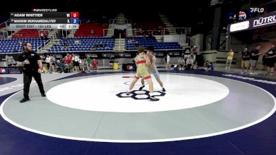 150 lbs Cons. Sub-quarters - Adam Whittier, WI vs Maksim Mukhamedaliyev, IL