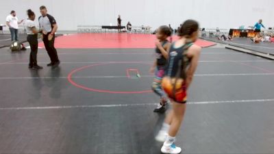 110 lbs Round 1 - Paris Turner, Rabbit Wrestling Club vs Gianna Crain, Seymour Wrestling Club