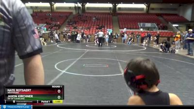 40 lbs Round 1 - Nate Rotsaert, Westshore vs Jaxon Kirchner, WF Of Cleveland