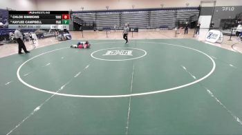 107 lbs 5th Place Match - Kaylee Campbell, Page County vs Chloe Simmons, Tunstall