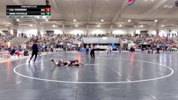 Girls 114 lbs Cons. Round 2 - Anna Scoville, Stone Memorial High School vs Cali Summers, East Nashville Magnet School
