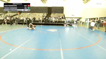 128-I lbs Semifinal - Luke Frankovits, Buxton Atc vs Quade Cummings, Henlopen Hammers