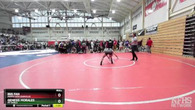 115 (117) Cons. Round 3 - Iris Fan, Monte Vista (Danville) vs Genesis Morales, Mt Diablo