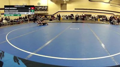 165 lbs Cons. Round 2 - Paul Hostetler, Adrian NCAA vs Noah Nichols, University Of Olivet