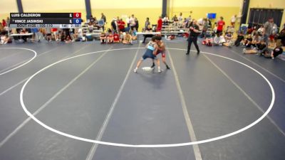 132 lbs Cons. Round 2 - Luis Calderon, IL vs Vince Jasinski, IL
