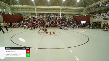 165 lbs Round Of 16 - Nicholas Morgan, Holy Innocents' Episcopal School vs Kevin Mavin-Winchester, St. Francis