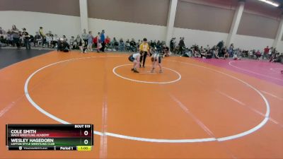 84-86 lbs Round 1 - Cole Smith, Waco Wrestling Academy vs Wesley Hagedorn, Lofton Style Wrestling Club